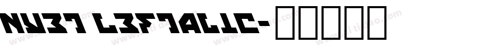 Nyet Leftalic字体转换